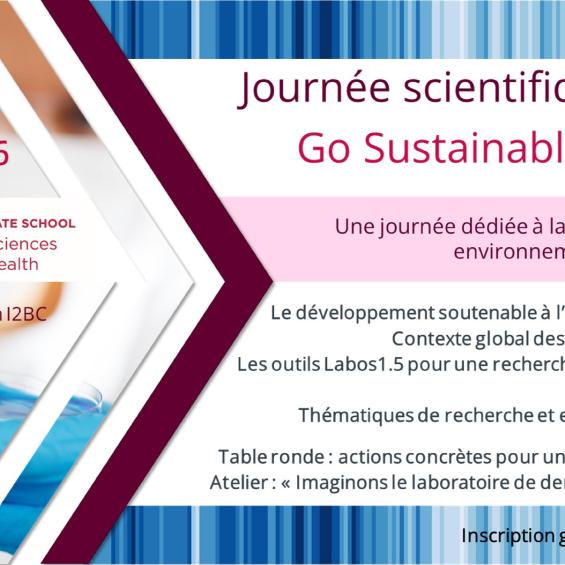 Scientific Day GS LSH - Go Sustainable Research